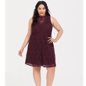 Maroon Torrid Dress